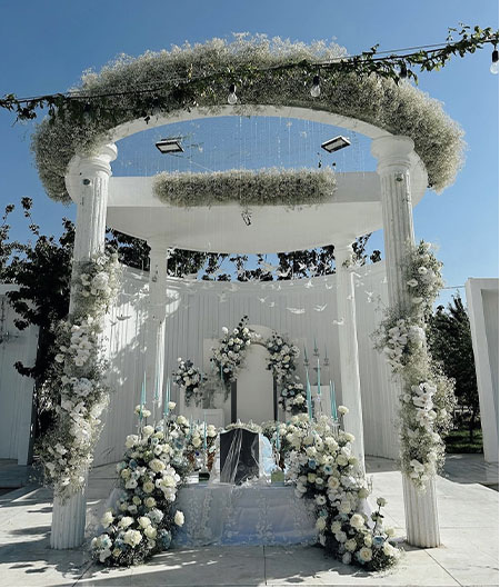 سفره عقد با سبک مدرن
